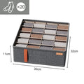 ClosetGenie Foldable Storage Organizer – Space Saving Drawer Divider Box for Clothes & Socks